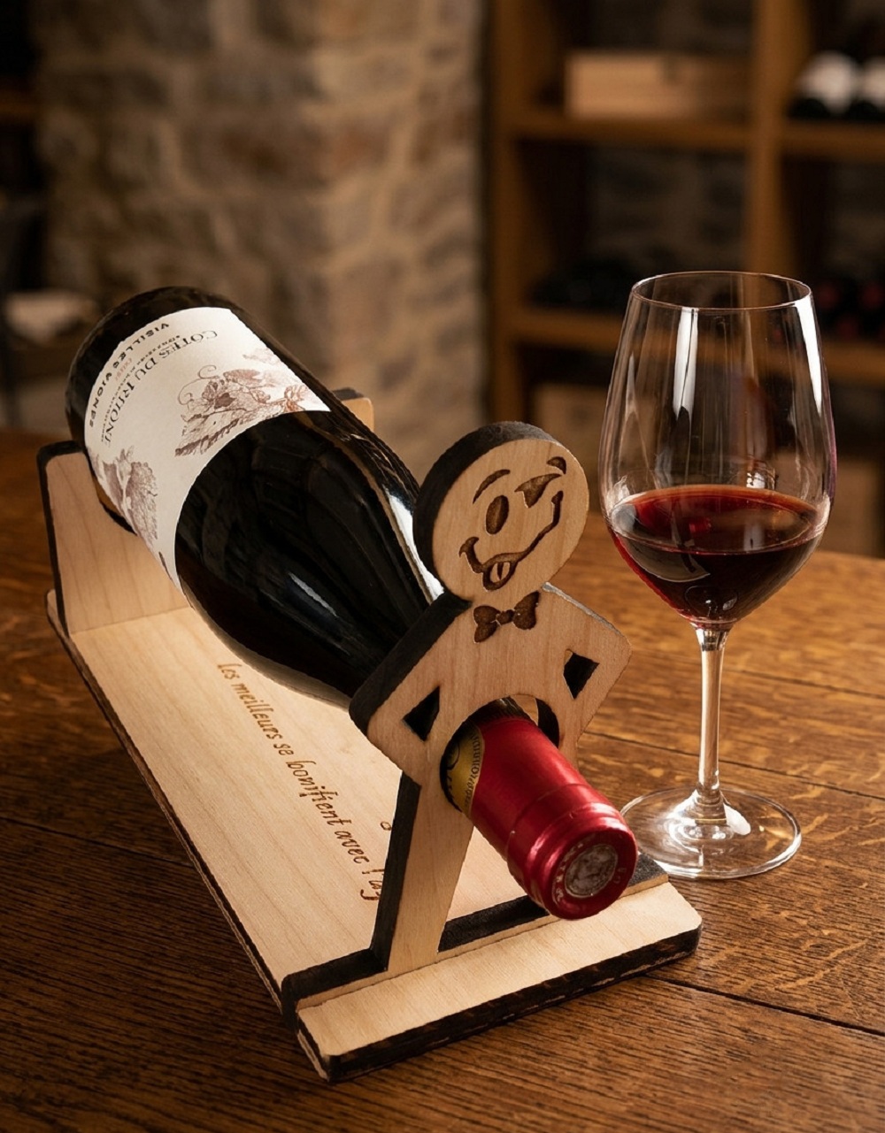 Présentoir à bouteille