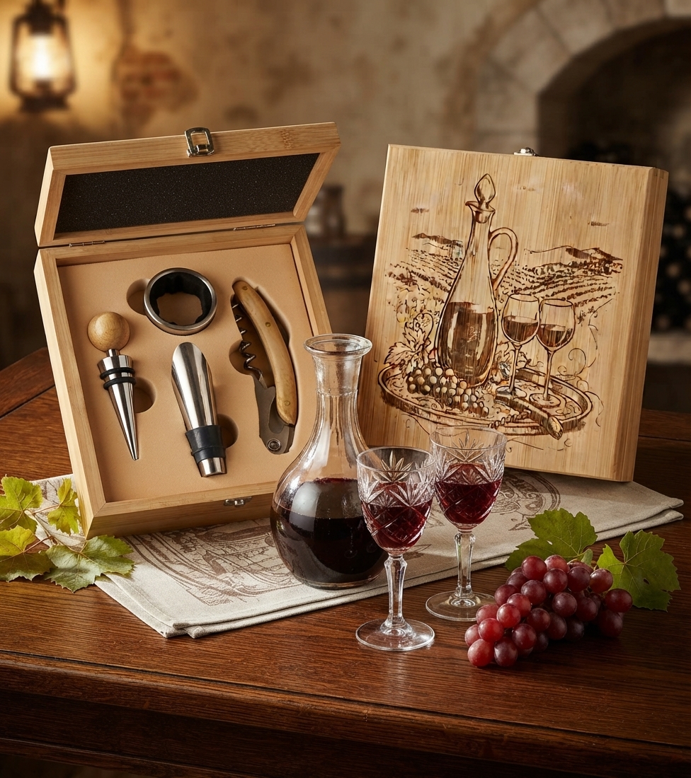 Coffret et set sommelier